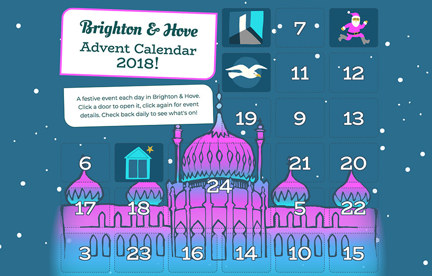 Brighton & Hove Advent Calendar.